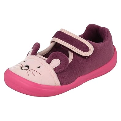clarks girls slippers