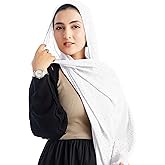 Xirhoot Hijab for Women Premium Chiffon Hijab Rhinestone Hijab Scraf for Women Muslim