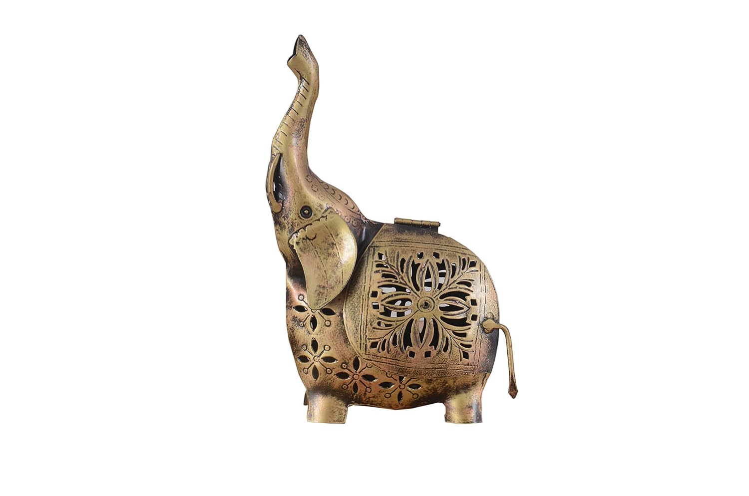 Buy RusticDior Metal Tea Light Candle Holder for Home Décor Elephant