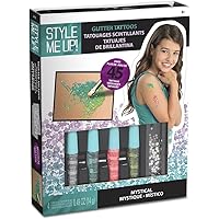 tattoo tattoos temporary glittering sparkling idea craft boys creative kit gift sellers