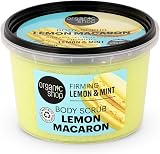 Organic Shop 250ml Body Scrub Firming Lemon Macaron Lemon & Mint