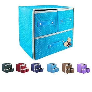 Abtrix With Ab Double Layer Three Drawer Foldable Collapsible