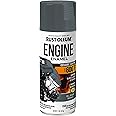 Rust-Oleum 366435 Engine Enamel Spray Paint, 11 oz, Gloss Gray, (Pack of 1)
