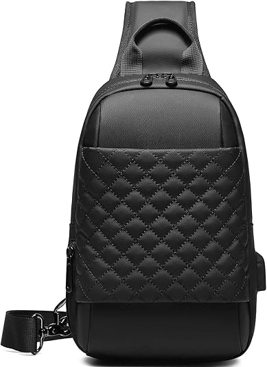 Amazon ボディバッグ メンズ レディース 防水 人気 ワンショルダーバッグ ショルダーバッグ 斜めがけ 7 9インチipad Mini収納可 Usbポート付き 通勤 旅行 男女兼用 ボディバッグ ワンショルダー