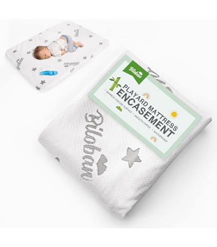 Coprimaterasso Impermeabile American Baby Company Per Pack N Play - Trapuntato, Angoli Elasticizzati, 68,6 X 99,1 Cm