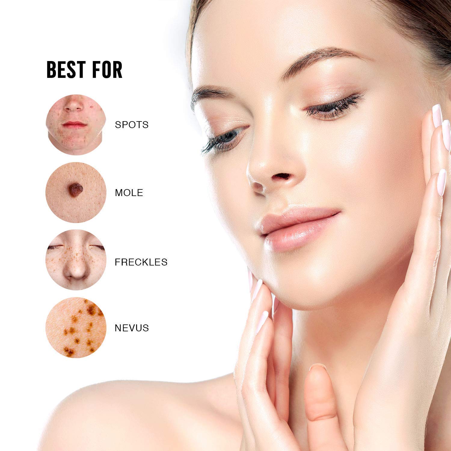 Ariella Mole and Skin Tag Remover and Repair Lotion Set, Remove Moles and Skin Tags : Beauty