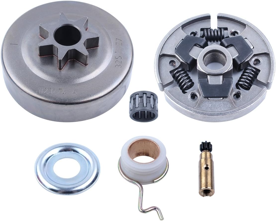 Haishine Clutch Drum Sprocket Kit for Stihl 017 018 MS170 MS180 170 180 025 MS210 MS230 MS250 Chainsaw