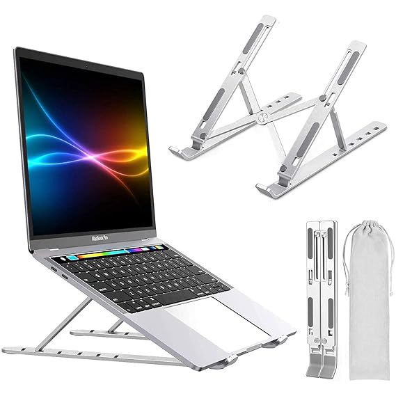 ASTRECA Laptop Stand Adjustable Computer Stand Ergonomic Portable