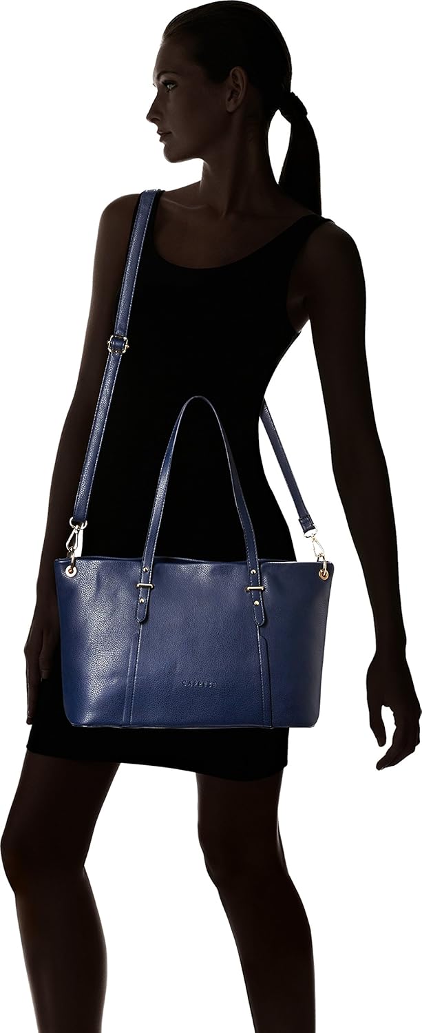 caprese women's satchel (midnight blue)