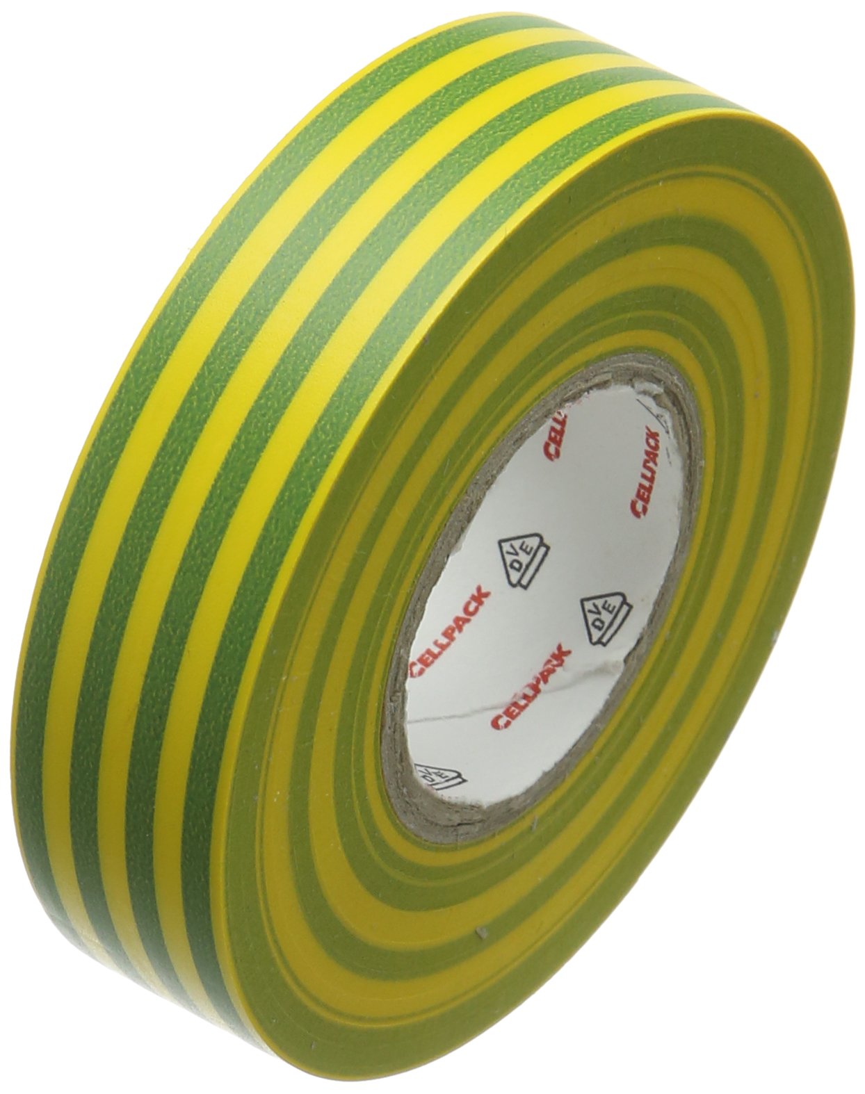 Cellpack 145796 128 0.15-19-25, PVC Electrical Insulation Tape, Green