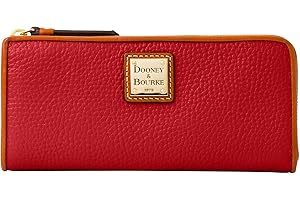 Dooney & Bourke Handbag, Pebble Grain Zip Clutch