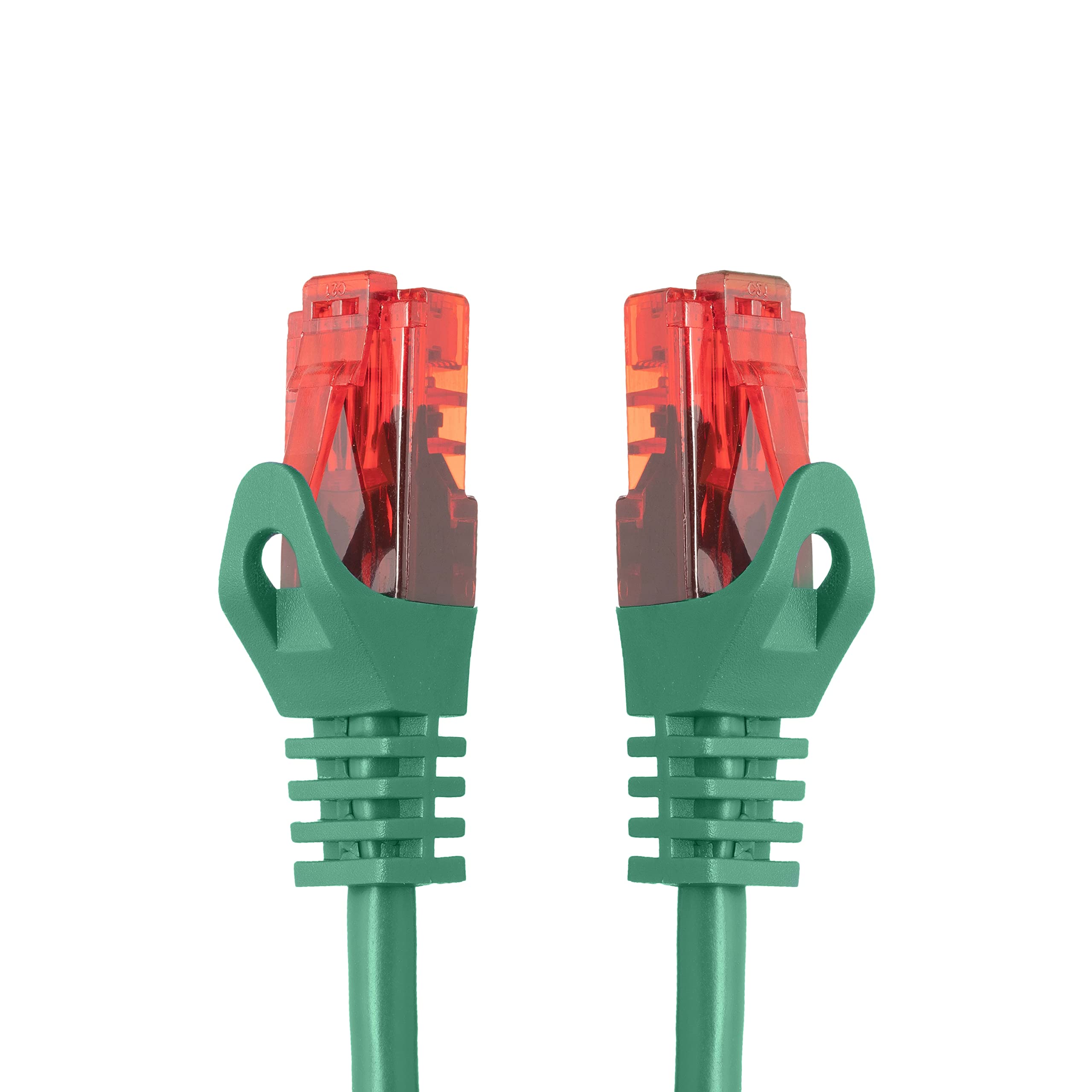 BIGtec Ethernet Cable 15m Internet Cable green High Speed RJ45 LAN compatible Gaming PC Laptop Computer Playstation 5 PS5 PS4 Xbox Smart TV Box NAS Network Switch 15 metres