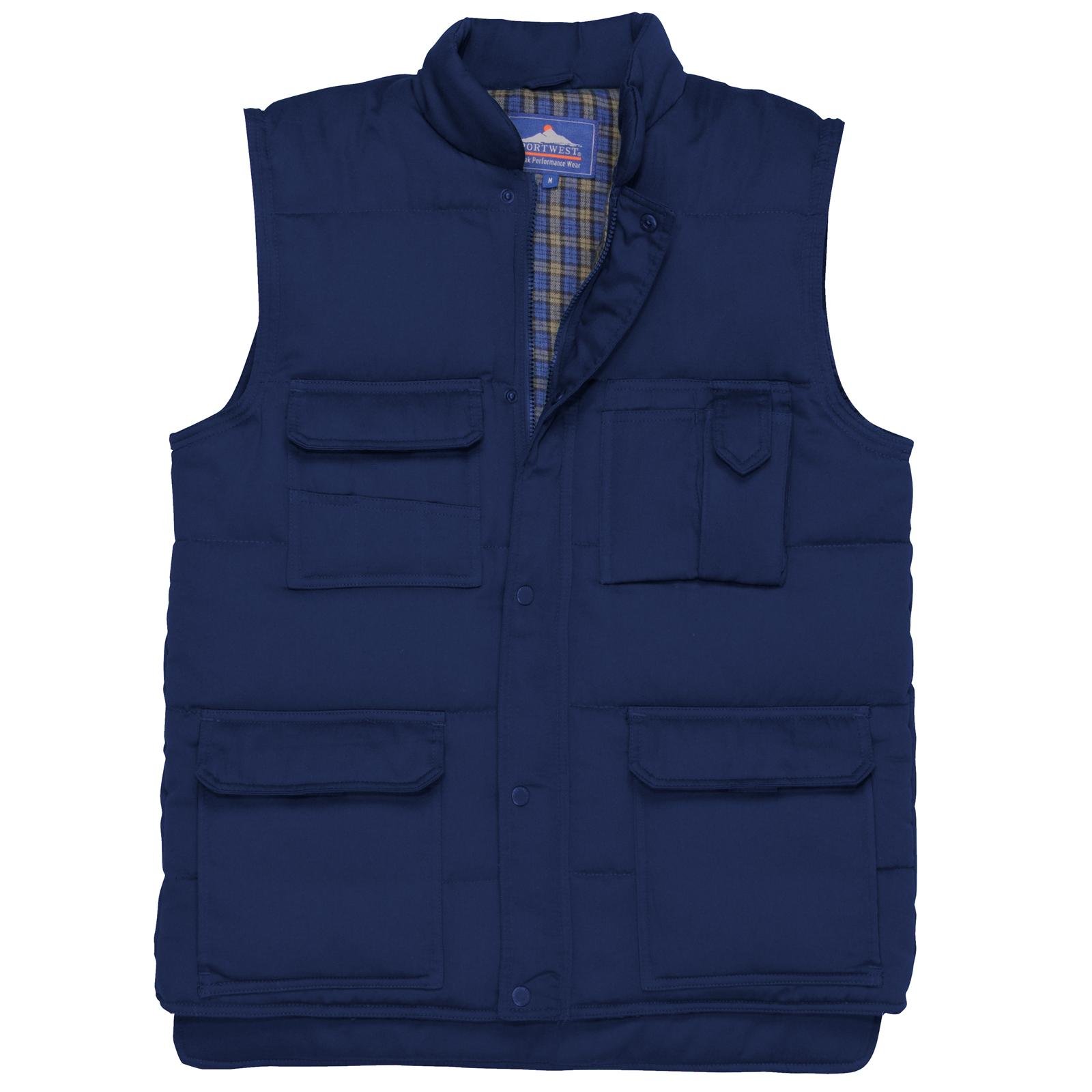 Portwest Shetland Bodywarmer, Size: L, Colour: Navy, S414NARL