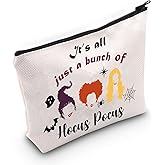 MNIGIU Hocus Movie Cosmetic Bag Sanderson Sister Gift It’s all just a Bunch of Hocus Pocus Makeup Zipper Pouch Bag for Women Halloween Party Gift (Bunch of)