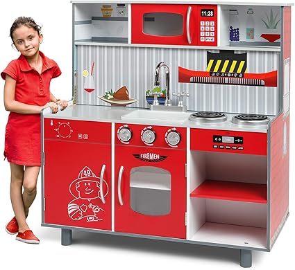 little chef deluxe wooden kitchen