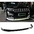 MUNALP 3 Pieces Front Lip for Jeep Grand Cherokee 2024-2025 Front Bumper Splitter Spoiler ABS Plastic