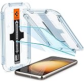 Spigen Tempered Glass Screen Protector [Glas.tR EZ Fit] designed for Galaxy S23 (2023) [2 Pack] - Case Friendly
