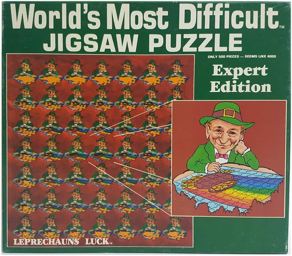 Amazon Buffalo Games 世界で最も難しいジグソーパズル レプレチャン ラック エキスパートエディション ジグソーパズル おもちゃ