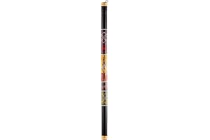 Meinl Percussion RS1BK-XL 48" Bamboo Rain Stick with Extra Long Trickle Effect and Hand Painted Design