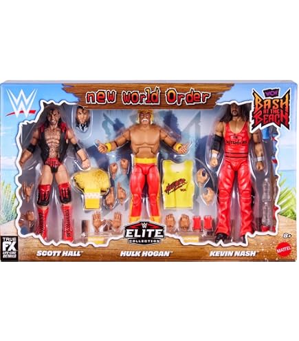 Amazon.com: WWE Package Deal (Set of 2) NWO Kevin Nash & Scott