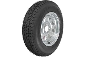 Kenda K550 ST175/80D-13 Bias Tire w/ 5H Spoke Galvanized, LRC - Loadstar