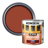 Ronseal 10 Year Woodstain Mahogany 2.5L view 1