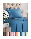 Twin Size 3 Piece Sheet Set - Comfy Breathable