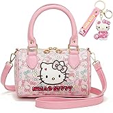 NaTickap Leather Kitty Crossbody Bags Fashion Handbag Cute Coin Purse with Adjustable Strap, Cartoon Small Shoulder Bag for Women, Gifts for Her