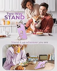 XYZ for iPhone 16 Pro Case with Stand, Phone Case