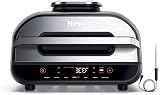 Ninja AG551UK Health Grill Grey/Silver 6 Cooking Functions with Smart Probe