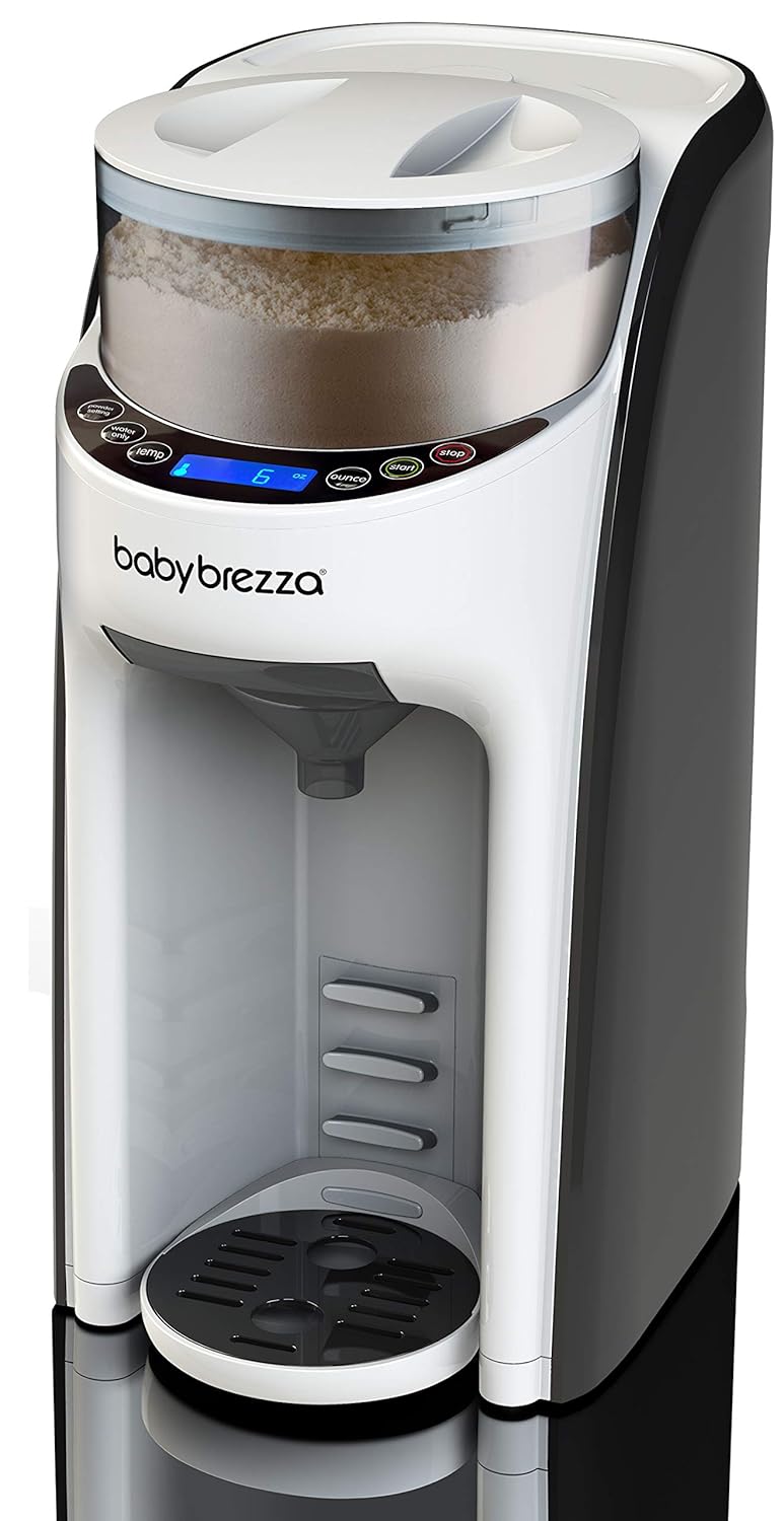 New and Improved Baby Brezza Formula Pro Advanced Formula Dispenser Machine - Automatically Mix a Warm Formula Bottle Instantly - Easily Make Bottle with Automatic Powder Blending : Baby