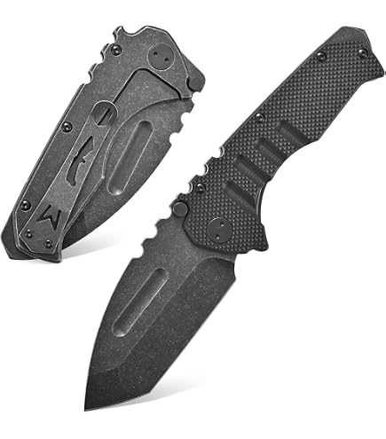 Amazon.com : LANTERNSHARK Praetorian P Folding Tactical Knife