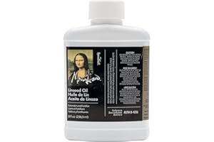 Speedball Art Products 8-Ounce Mona Lisa Linseed Oil
