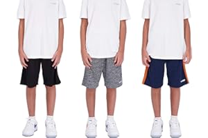 Hind Boys Shorts for Kids 3-Pack Basketball Shorts for Boys Basketball and Sports