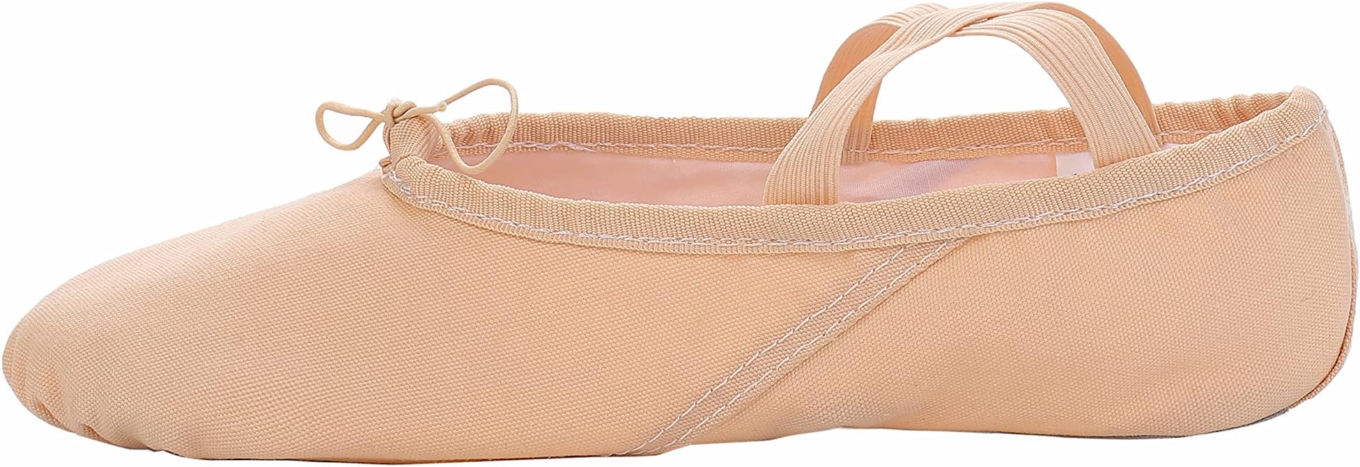 TancefairGirls Ballet Shoes Ballet Flats Leather Split Sole Dance Shoes Gymnastics Yoga for Toddlers Girls Women