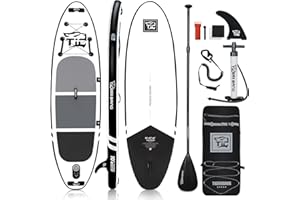 TIGERXBANG Inflatable Paddle Board with Premium SUP Board Accessories, Allround Paddle Boards for Adults/Kids,Stand Up Paddle Board Defender Collection
