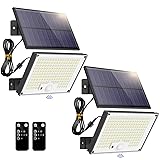 Gusicil Solar Lights for Outside, 172LED 3Modes