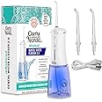 GuruNanda Advanced Dental Water Flosser 2.0 with UV Mode - Cordless and Portable - 290 ml Water Tank, 3 Modes, Rechargeable for Healthy Teeth and Gums