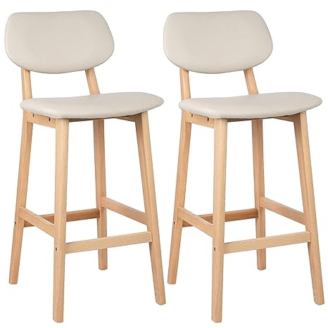 Qidi Home Decoration Breakfast Kitchen Counter Chairs Bar Stools
