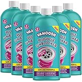 Vamoosh Drain Clog Remover | Dissolves Hair | Bleach-Free Shower & Sink Drain Cleaner | Septic Tank Safe | Fast-Acting | Safe & Powerful | 20fl oz (Pack of 6)