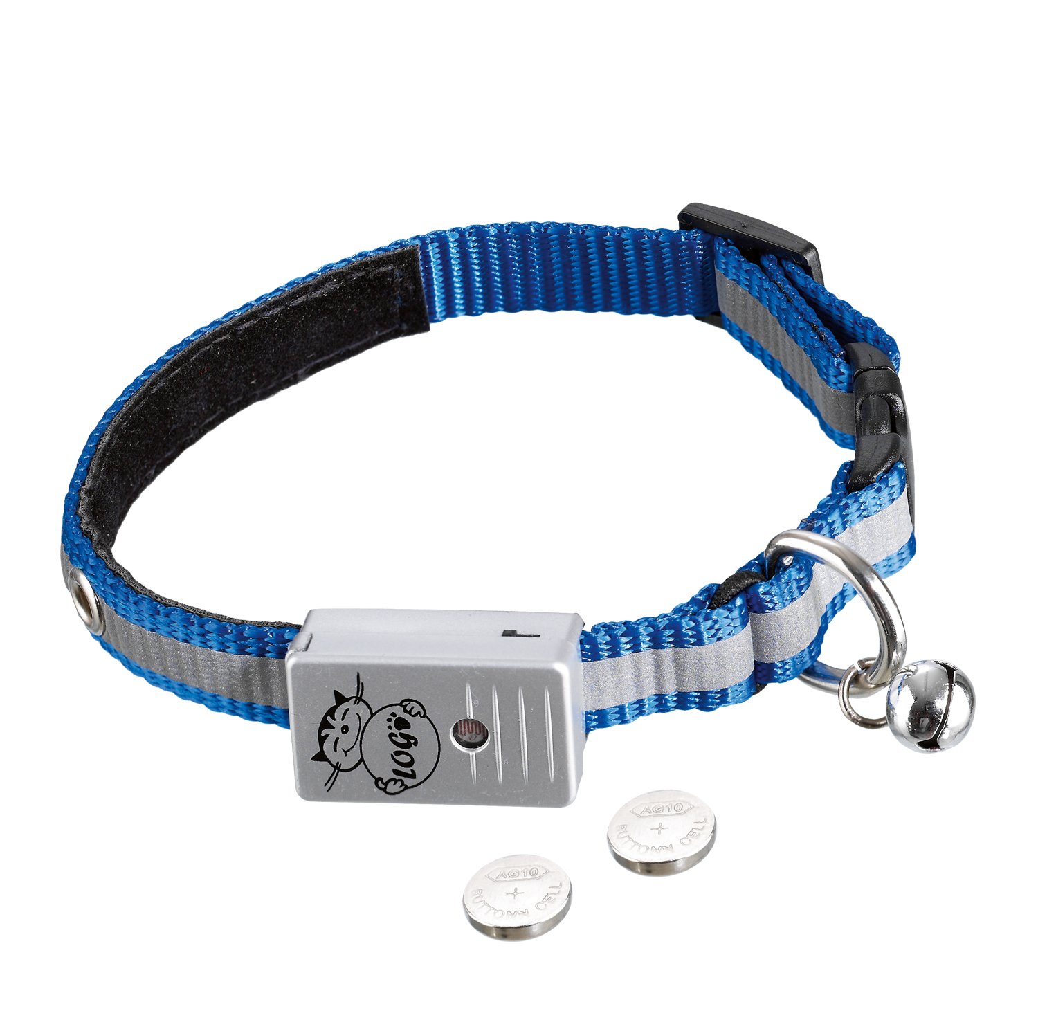Nobby Star Light LED Flashing Cat Collar, Blue