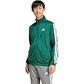 adidas mens Essentials Warm-up 3-stripes Track Top