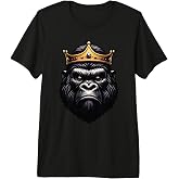 Silverback Gorilla King Premium Tri-blend T-Shirt