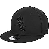 New Era MLB 9FIFTY Black Adjustable Snapback Hat Cap One Size Fits All