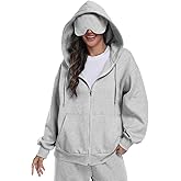 SeSe Code Unisex Zip Up Hoodie With Eye Mask Airplane Mode Travel Hoodies Oversized Sweatshirt Fleece Jacket
