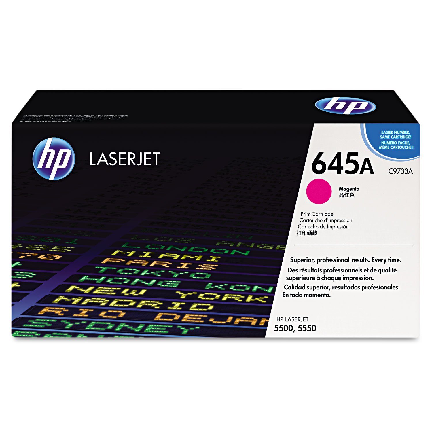 HP 645A Original Magenta LaserJet Toner Cartridge