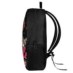 HUGS IDEA Cool Fire Basketball Backpacks for Kids
