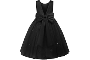 JerrisApparel Flower Girls Dress Wedding Satin Dresses Princess Birthday Party Prom Ball Gown