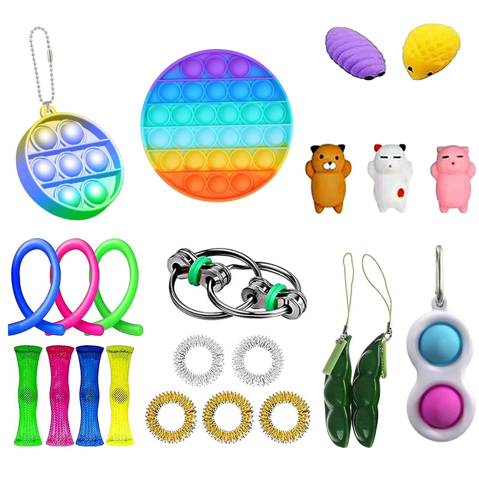 Buy Cheap Sensory Fidget Toy Packs, Fidget Toys Pack with Simple Dimple, Fidget Toy Sets, Stress