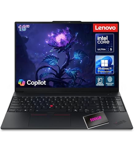 Amazon.com: Lenovo ThinkPad E16 Gen 1 21JN0040US 16